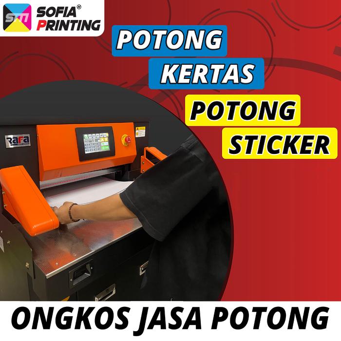 Gambar Jasa Potong Print Digital A3+ dari Sofia Printing Digital undefined Tokopedia