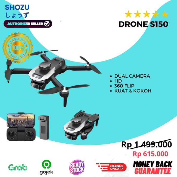 Gambar DRONE S150 Drone WIFI FPV Dual Kamera 360 Flip Headless Brushless Motor ORIGINAL - 1 BATTERY(S150) dari Shozu Shopping Solutions Jkt undefined Tokopedia