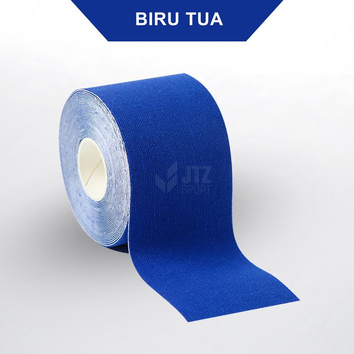Gambar ORIGINAL Kinesiology Tape / Kinesio Tape 5CM x 5M (NO BOX) - BIRU TUA dari JTZ Sport undefined Tokopedia