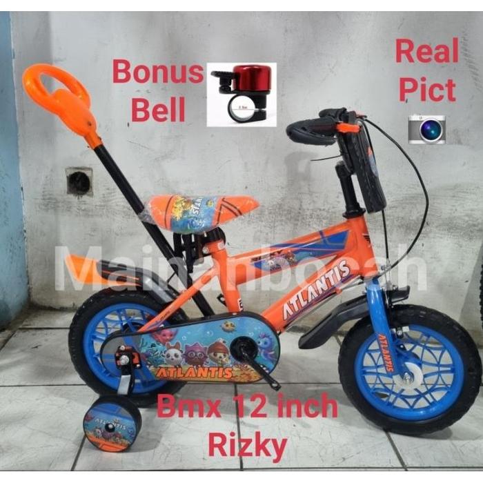 Gambar TERMURAH SEPEDA 12 Dee Dee Sepeda BMX 12 DeeDee Inch Sepeda Anak Dee Dee Joss - rizky orange dari toko lancar007 undefined Tokopedia
