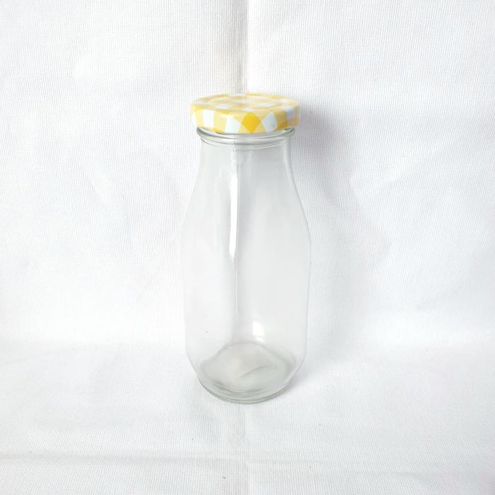 Gambar Botol Susu Kaca Glass Milk Bottle 300ml Botol Jus, Botol ASI - Kuning dari Dapur Hits undefined Tokopedia