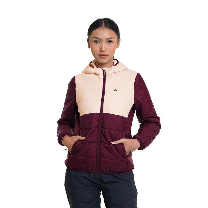 Gambar EIGER WOMEN BEET RIVER 1.0 INSULATION JACKET - Maroon, L dari Eiger Adventure Store Official undefined Tokopedia