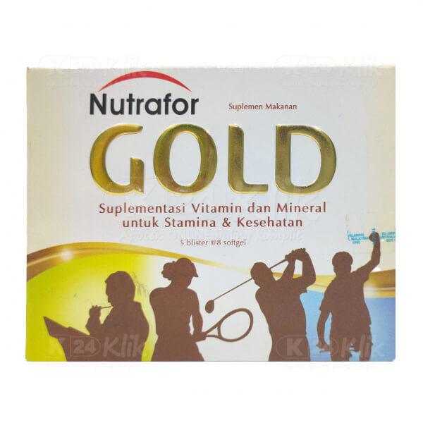 Gambar Nutrafor Gold (per Dos isi 40 Tablet) dari K24Klik undefined Tokopedia