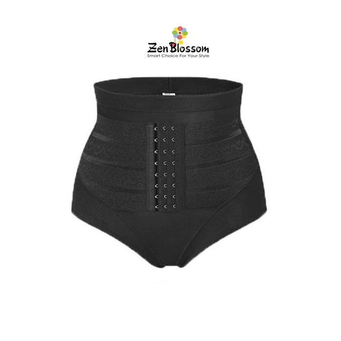 Gambar Celana Korset Kait Brief Peramping Perut dan Pinggang Zibilova - Hitam, 2XL dari ZenBlossom undefined Tokopedia