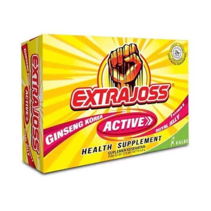 Gambar Original EXTRA JOSS ACTIVE 1 BOX - EXTRA JOSS dari Toko Sejahtera Waras undefined Tokopedia