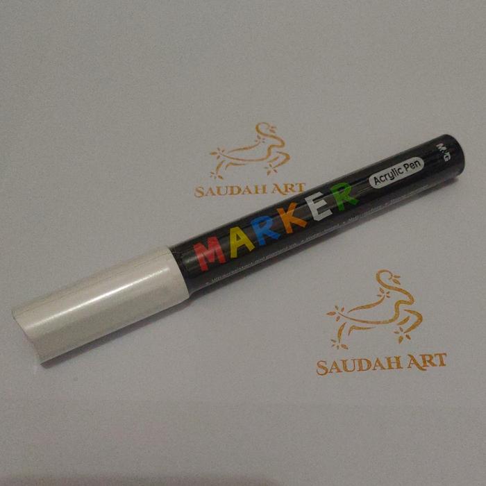 Gambar M&G Acrylic Marker / Spidol Akrilik Serbaguna (satuan) - pink dari Saudah Art undefined 5 Tokopedia