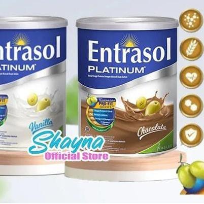 Gambar SUSU ENTRASOL PLATINUM 400 GRAM - Vanila dari NSS official Store undefined Tokopedia