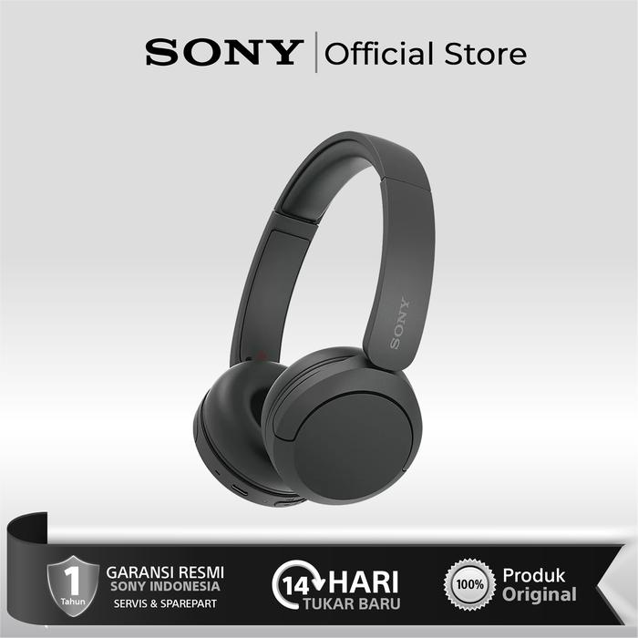 Gambar Sony WH CH520 Wireless Headphones / WH-CH520 / WHCH520 / Sony WH-CH520 - Black dari Sony Center Official undefined Tokopedia