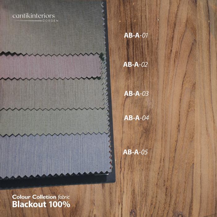 Gambar GORDEN BLACKOUT POLOS CUSTOM 100 x 290 cm TINGGI 3 METER PREMIUM KREM - WARNA 1, LIPAT dari cantikinteriors gorden undefined Tokopedia