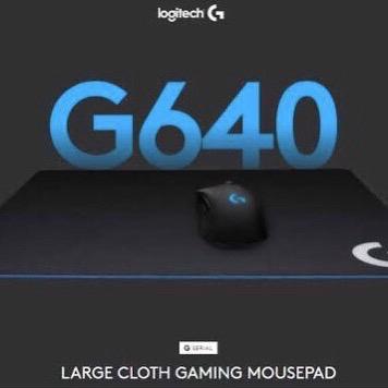 Gambar Logitech G640 Mouse Pad 40x46cm Ideal Surface Friction for Low-DPI Gaming dengan Desain Edge-to-Edge dan Fleksibel untuk Sensor Logitech G - G640 dari Click & Go Tokopedia Kota Bandung Tokopedia
