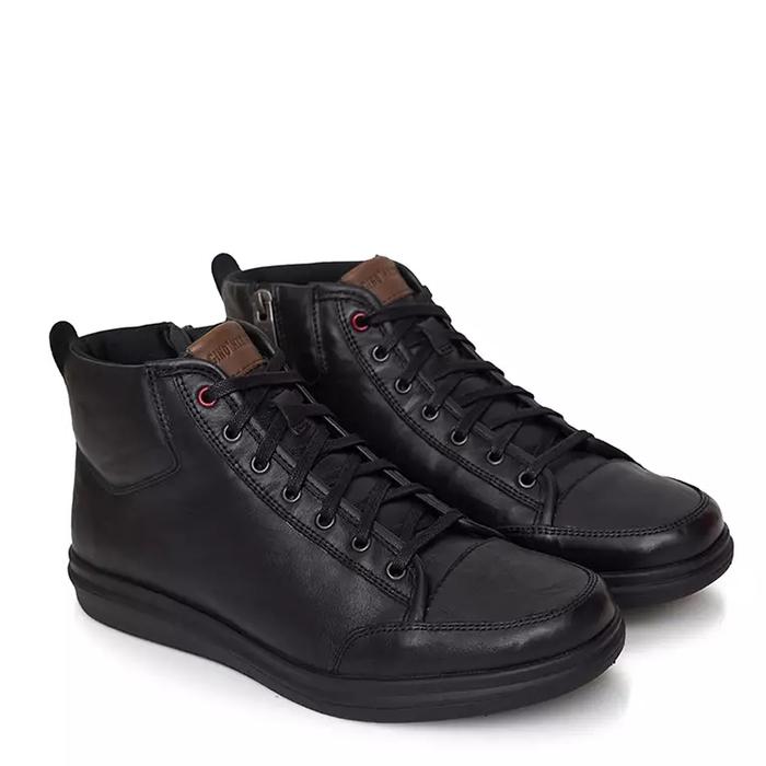 Gambar GINO MARIANI Jawara Original Sepatu Boots Casual Pria - Black, 39 dari Branded Iconic Store undefined Tokopedia
