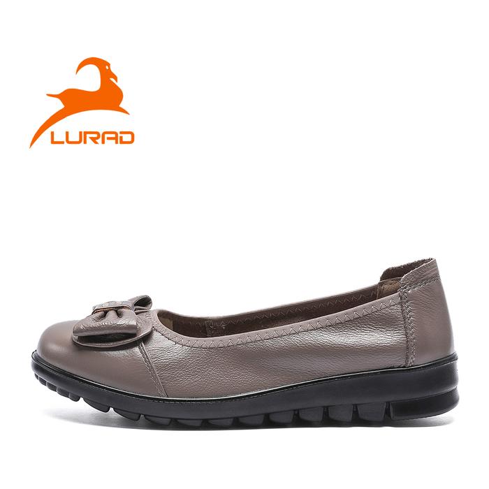 Gambar LURAD Sepatu Wanita Slip On Pantofel Hitam Feminim Elegan Karet Lembut Sneakers Casual Shoes Cewek YJ1812 - Beige, 38 dari LURAD.ID undefined Tokopedia