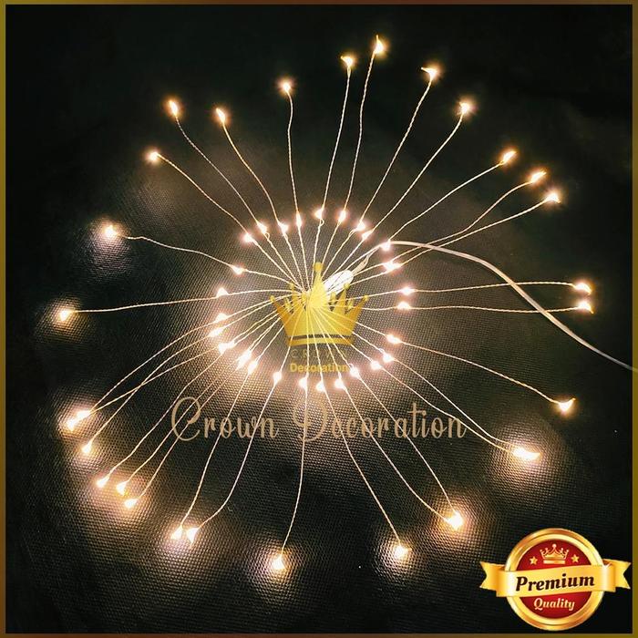 Gambar Lampu Kembang Api Laba-Laba 1 Set isi 10 Gantung Fireworks Hias Dekorasi Pelaminan Home Decor Wedding Termurah Premium Terbaru Terlaris Terbaik - Kuning dari khalasnikov undefined Tokopedia