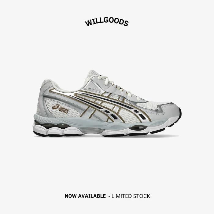 Promo Asics Gel NYC 2055 Cream Pure Silver Unisex Original Resmi 