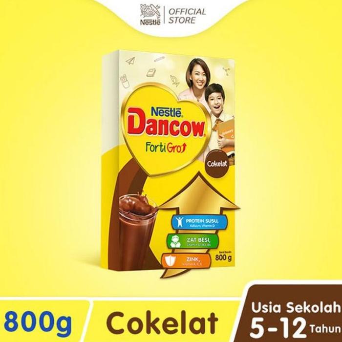 Gambar Susu Dancow Fortigro Instan /Cokelat / Pouch 1Kg / 780Gr dari sriwahyuni00009 undefined Tokopedia