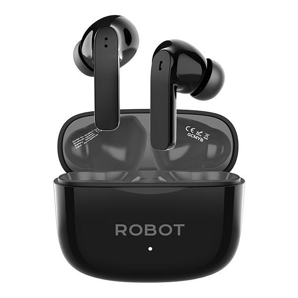 Gambar ROBOT TWS Earphone Airbuds T70E Deep Bass Bluetooth 5.4 Original - Hitam dari boss muda88 undefined Tokopedia