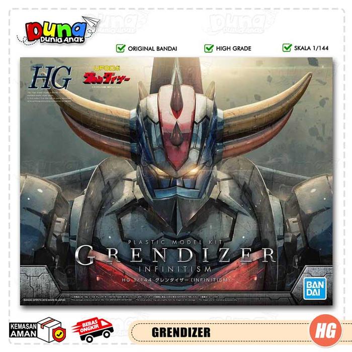 Gambar HG GRENDIZLER MAZINGER HIGH GRADE 1/144 Gunpla Model Kit Original Bandai dari Duna Store undefined Tokopedia