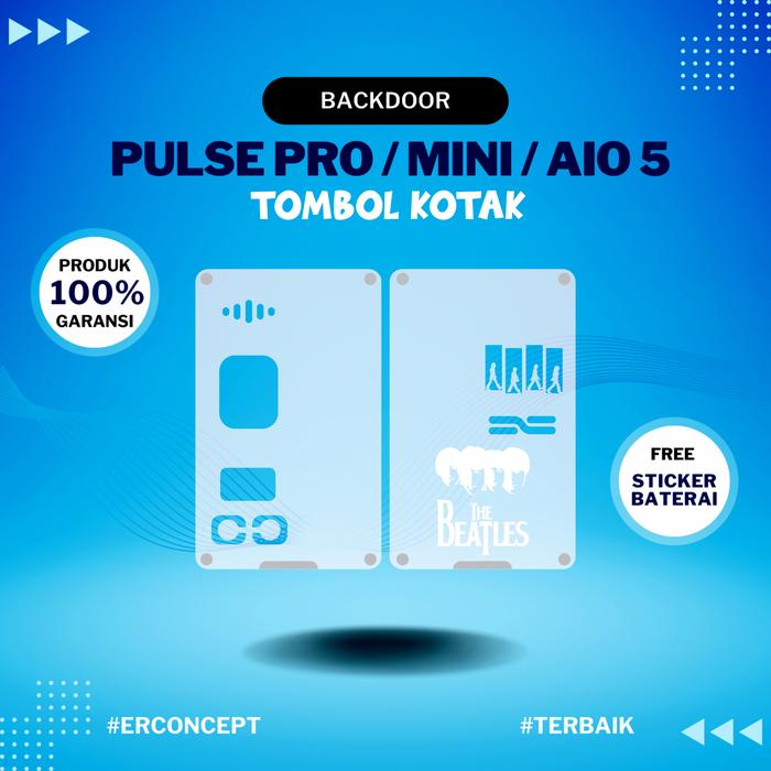 Gambar Backdoor Pulse Aio Pro Panel Akrilik Kotak Clear Motif & Print Custom - Q dari ER CONCEPT undefined Tokopedia