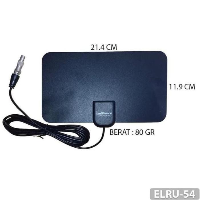 Gambar XZ Antena Tv Digital Indoor Anthena Clear Tv Taffware Antena Tv antenna tempel indoor tipis - Antena dari Gemilang Store1688 undefined Tokopedia