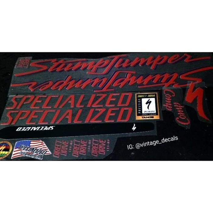 Gambar sticker decals sepeda Specialized stumpjumper FS PRO M2 comp team epic ultimate - 91 comp dari Virelais Shop undefined Tokopedia