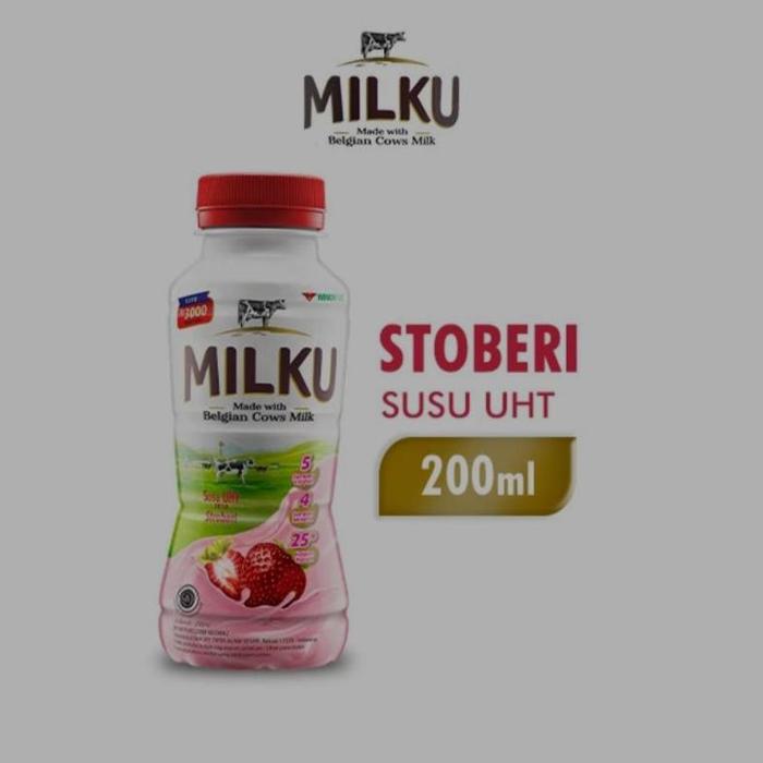 Gambar Susu Uht Milku 12Pcs X 200Ml (Pack) - Stroberi dari sriwahyuni00009 undefined 3 Tokopedia