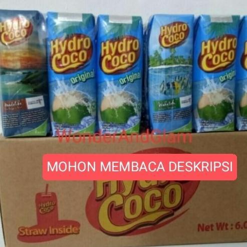 Gambar Hydrococo / Hydro Coco 250ml 1 Dus isi 24Pcs - 500ml dari Cahaya Madani 99 undefined Tokopedia