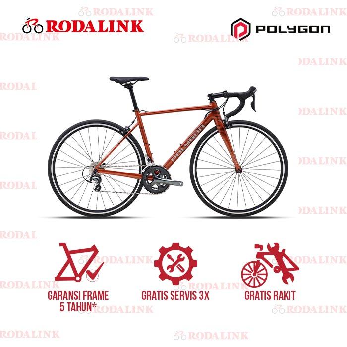 Gambar Polygon Sepeda Road Strattos S4 - Bronze, S dari Rodalink Indonesia undefined Tokopedia