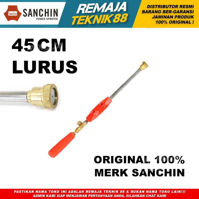 Gambar STIK SPRAY GUN / SANCHIN 20CM /MESIN AIR POWER SPRAYER - 90cm BENGKOK dari Remaja Teknik Jakarta undefined 5 Tokopedia
