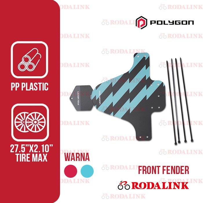 Gambar Polygon Fender Depan Sepeda for Fork Gen 2 | Fender Spakbor Sepeda MTB - Biru dari Rodalink Indonesia undefined Tokopedia