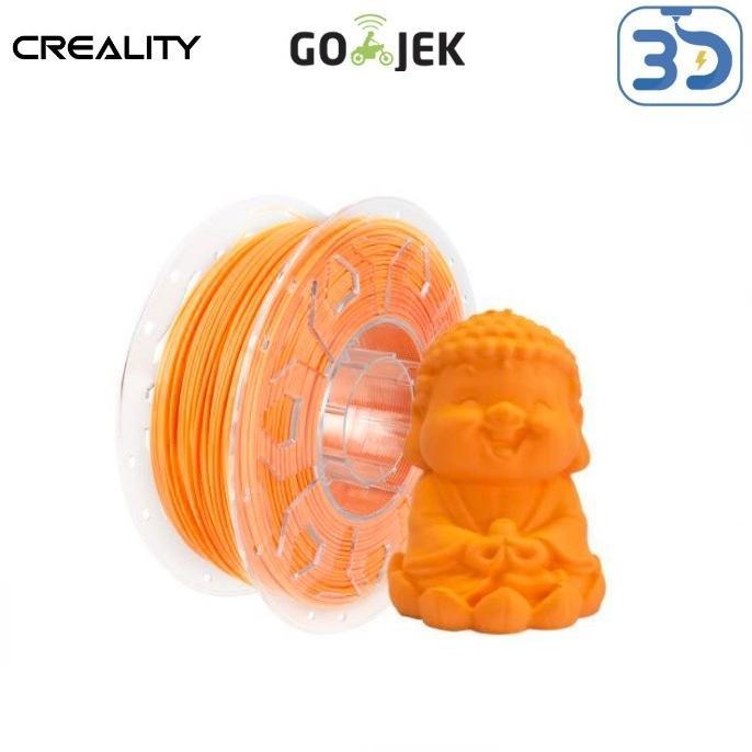 Gambar ORIGINAL CREALITY HP PLA 3D PRINTING FILAMENT HIGH STRENGTH MATTE PREMIUM FINISH TERBARU!!! - Orange dari Wndilayu undefined Tokopedia