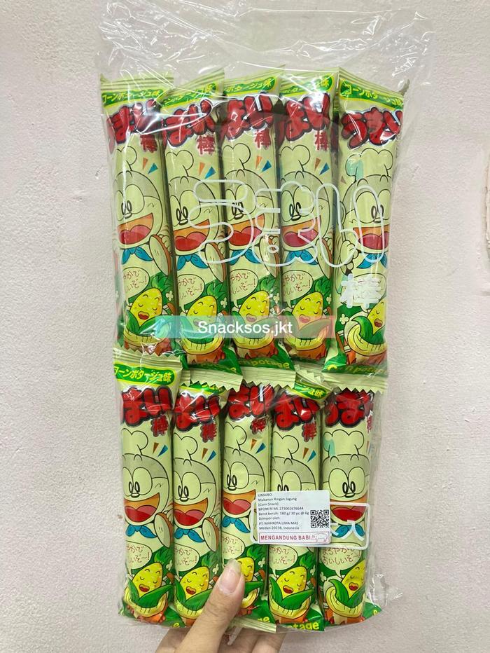 Gambar YAOKIN UMAIBO CHEESE CORN SNACK / MENTAI / CHEESE - MOMOGI JEPANG - UMAIBO CORN dari Snacksos.jkt undefined Tokopedia