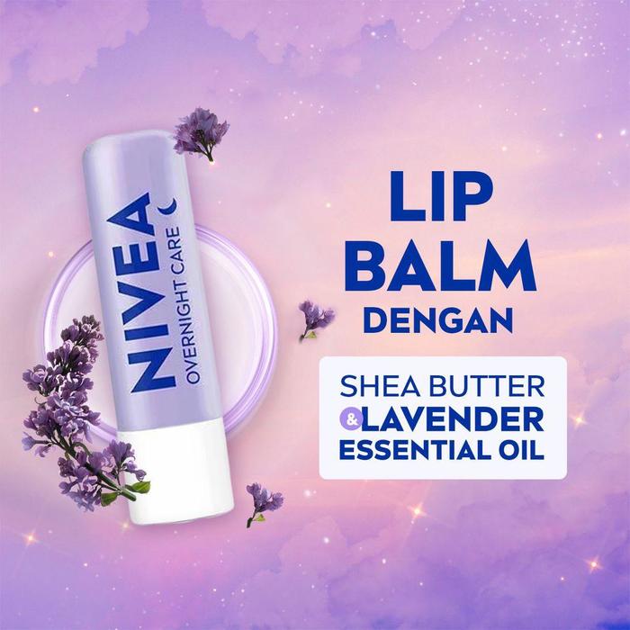 Gambar Nivea Lip Balm Sun Protect SPF 30 / Overnight Care 4.8gr - Overnight Care dari CLBeautyid undefined Tokopedia