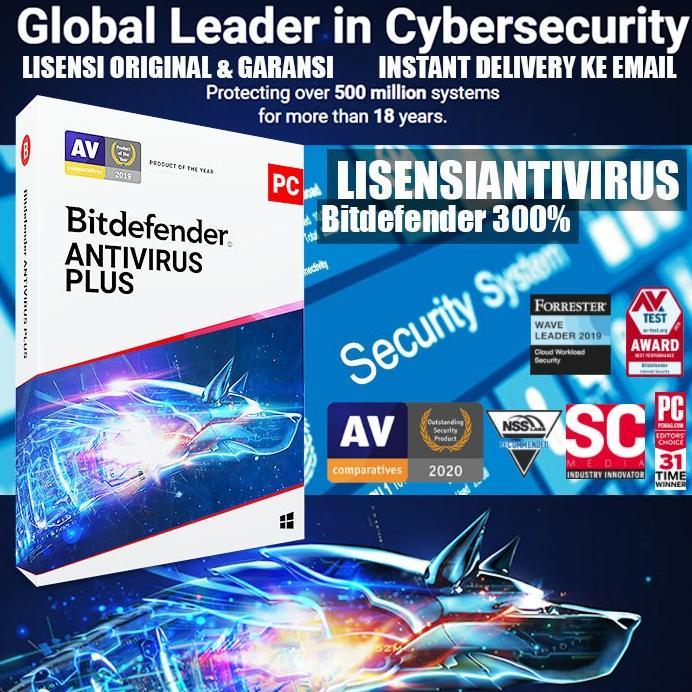 Gambar Bitdefender Antivirus Plus 2021 - 5 Devices 1-3 Year Lisensiantivirus - 1 Tahun dari The_luckySHOP undefined Tokopedia