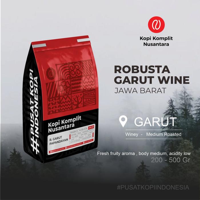 Gambar Robusta Garut Wine Medium Roasting - Garut Kopi Biji dan Bubuk - 200 gram, Giling Halus dari Kopi Komplit Nusantara Store undefined Tokopedia