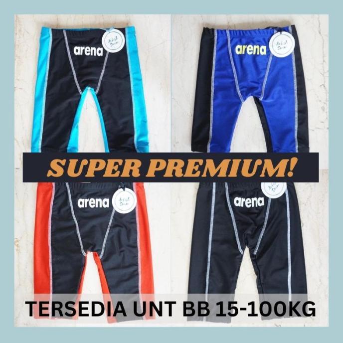 Gambar Celana Renang Pria Arena Super Premium / Mens Swimming Suit - S dari Ninapadangg undefined Tokopedia