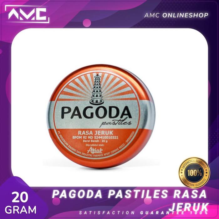 Gambar / PERMEN PAGODA PASTILLES 20 GRAM SEMUA VARIAN RASA -/ - jeruk dari HERBAL@solution undefined Tokopedia