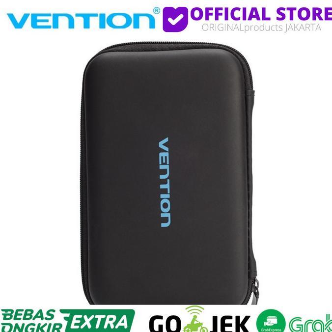 Gambar Vention Travel Pouch Organizer Electronic Storage Bag Accessories - KBKBO Black dari ahelamasustore undefined Tokopedia