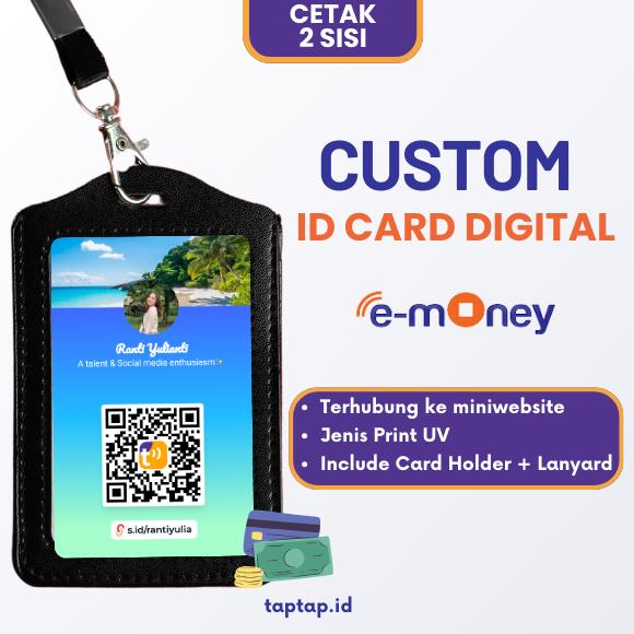 Gambar ID Card Digital taptap etoll Jenis Print UV - Tapcash dari Taptap Official Store undefined 5 Tokopedia