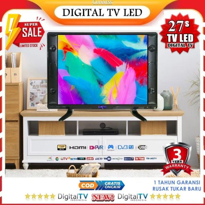 Gambar BIG SALE LED TV 24 inch HD Ready Smart TV Televisi Berkualitas Terbaik - 27 digital dari sen shop elektronik undefined Tokopedia