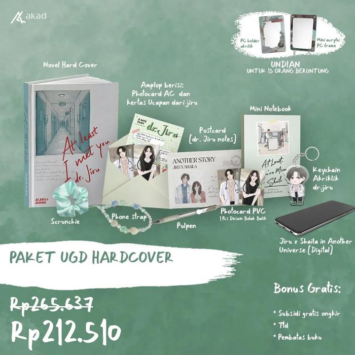 Gambar PRE ORDER - At Least I Met You dr. Jiru - Asabell - Akad - Bumifiksi - UGD HC dari BumifiksiJogjakarta undefined Tokopedia