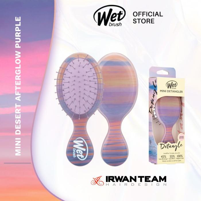Gambar The Wet Brush Mini Desert Afterglow - Sisir Anti Kusut - Ungu dari Irwan Team undefined Tokopedia