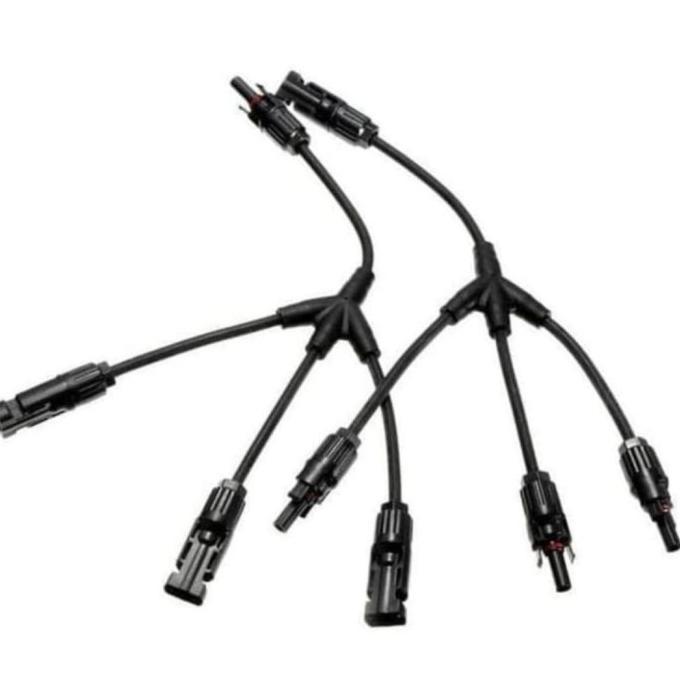 Gambar Yr01 - Mc4 Conector Kabel Solar Panel 3In1 / Kabel Pv Module Conectormc4 3In1 (^^) dari yre bhy undefined Tokopedia