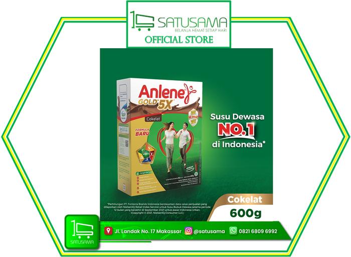Gambar ANLENE GOLD - SUSU BUBUK DEWASA - COKLAT 170 G dari satusamaonline undefined 4 Tokopedia