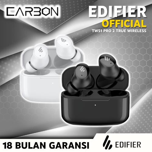 Gambar Edifier TWS1 Pro 2 True Wireless Noise Cancellation In-Ear Headphones - Putih dari Carbon Official Store undefined Tokopedia