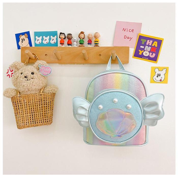 Gambar TAS RANSEL MINI ANAK PEREMPUAN/TAS PUNGGUNG BACKPACK IMPORT CANTIK PREMIUM MODEL TERBARU - Biru dari modisstore99 undefined Tokopedia