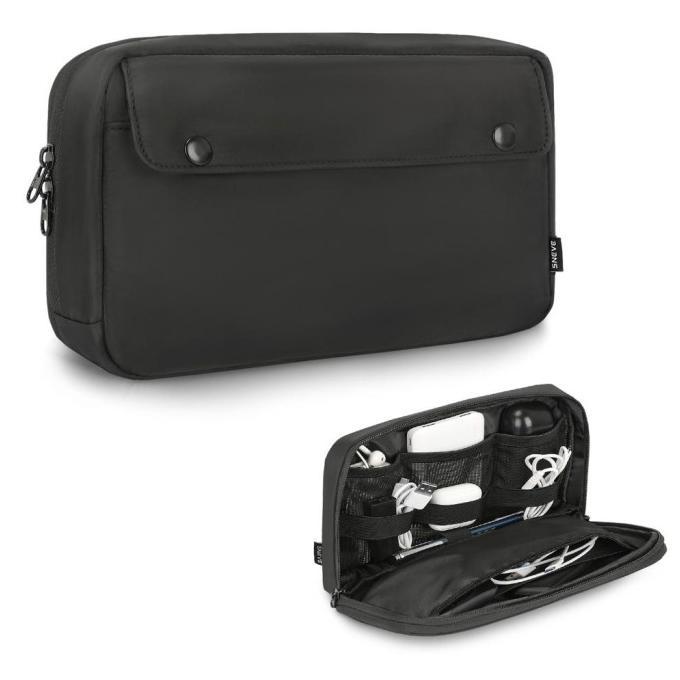 Gambar Tas Aksesoris Hp Gadget Travel Bag Organizer Kabel Data Charger Sneve - BLACK dari PT AR RAZAQ undefined Tokopedia