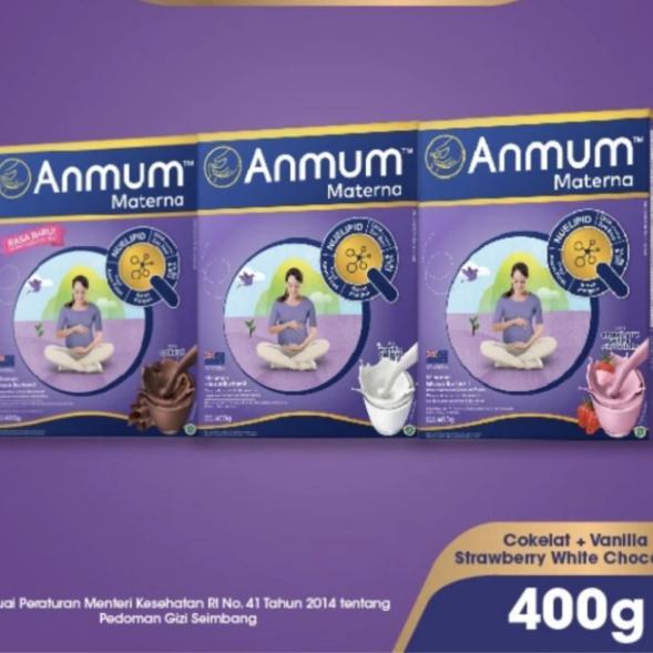 Gambar anmum materna 400gr strawberry coklat dari shopinghell undefined Tokopedia
