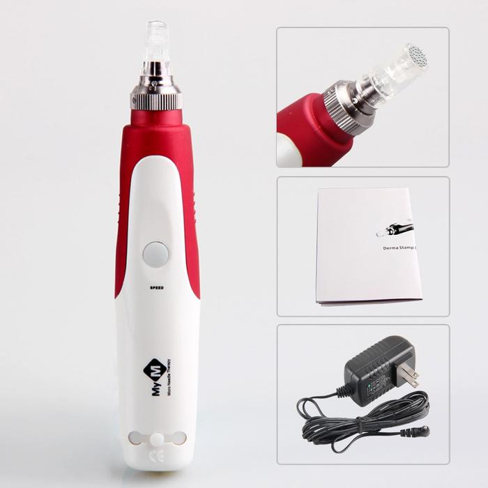 Gambar Dermapen Nano Needle Therapy BB Glow Penghilang Bopeng Wajah MYM - Set plus Jarum dari AiStore168 undefined Tokopedia
