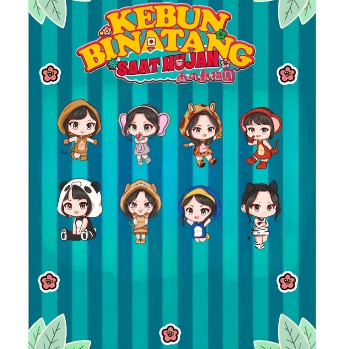 Gambar Sticker Chibi Fan Art JKT48 Kebun Binatang Saat Hujan - All member 2 dari Zeesha Market48 undefined Tokopedia