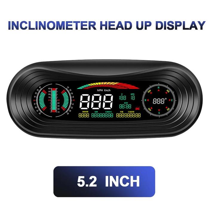 Gambar 5.2 Inches Screen KmH Mph Overspeed Alarm Speedometer Auto Electronics Accessories Car Head Up Gps Digital s dari HeavenMarket undefined Tokopedia